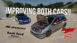 Civic Type R EP3 and S2000 Updates & Upgrades!! Back Yard Special! 4K