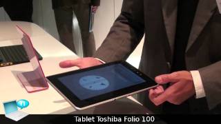 Toshiba Folio 100 Android tablet