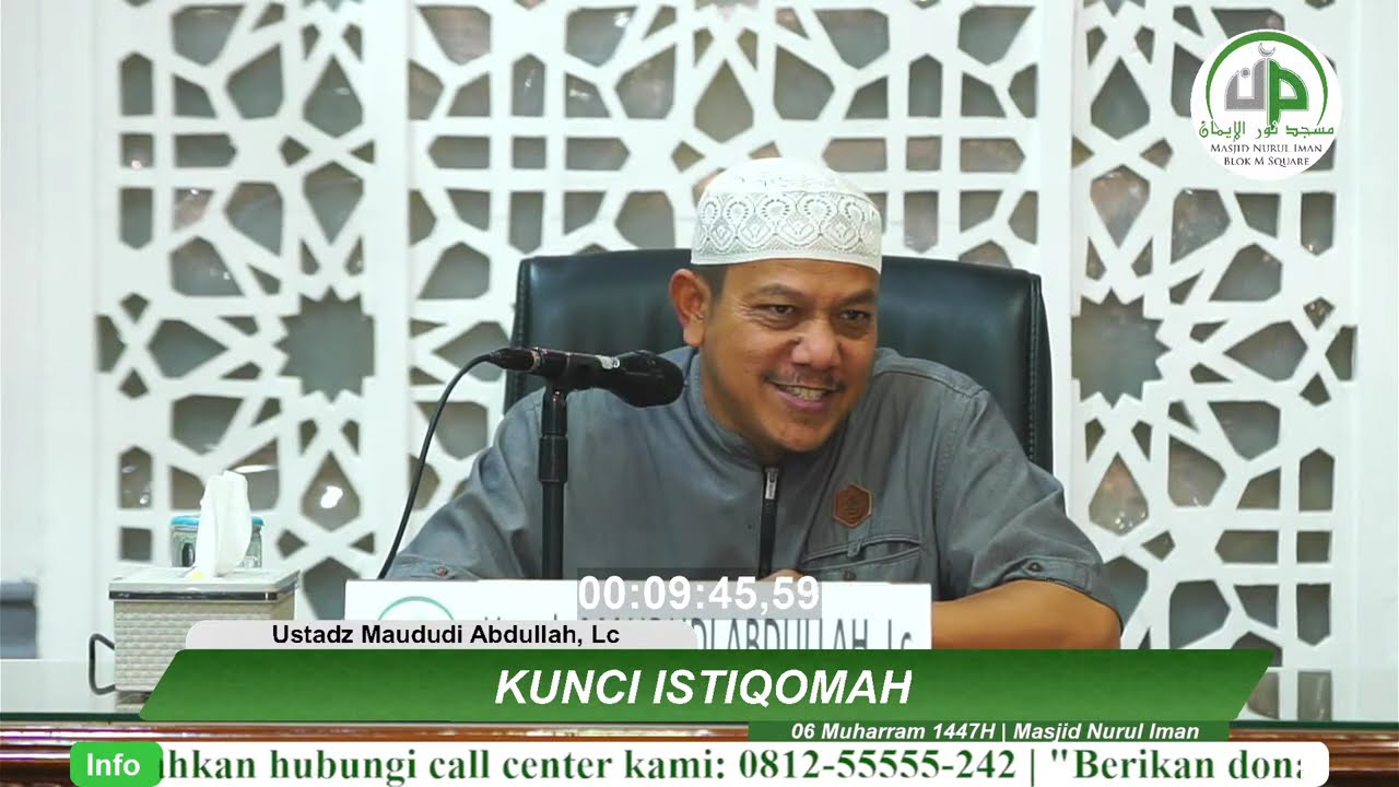 Kunci Istiqomah - Ustadz Maududi Abdullah, Lc