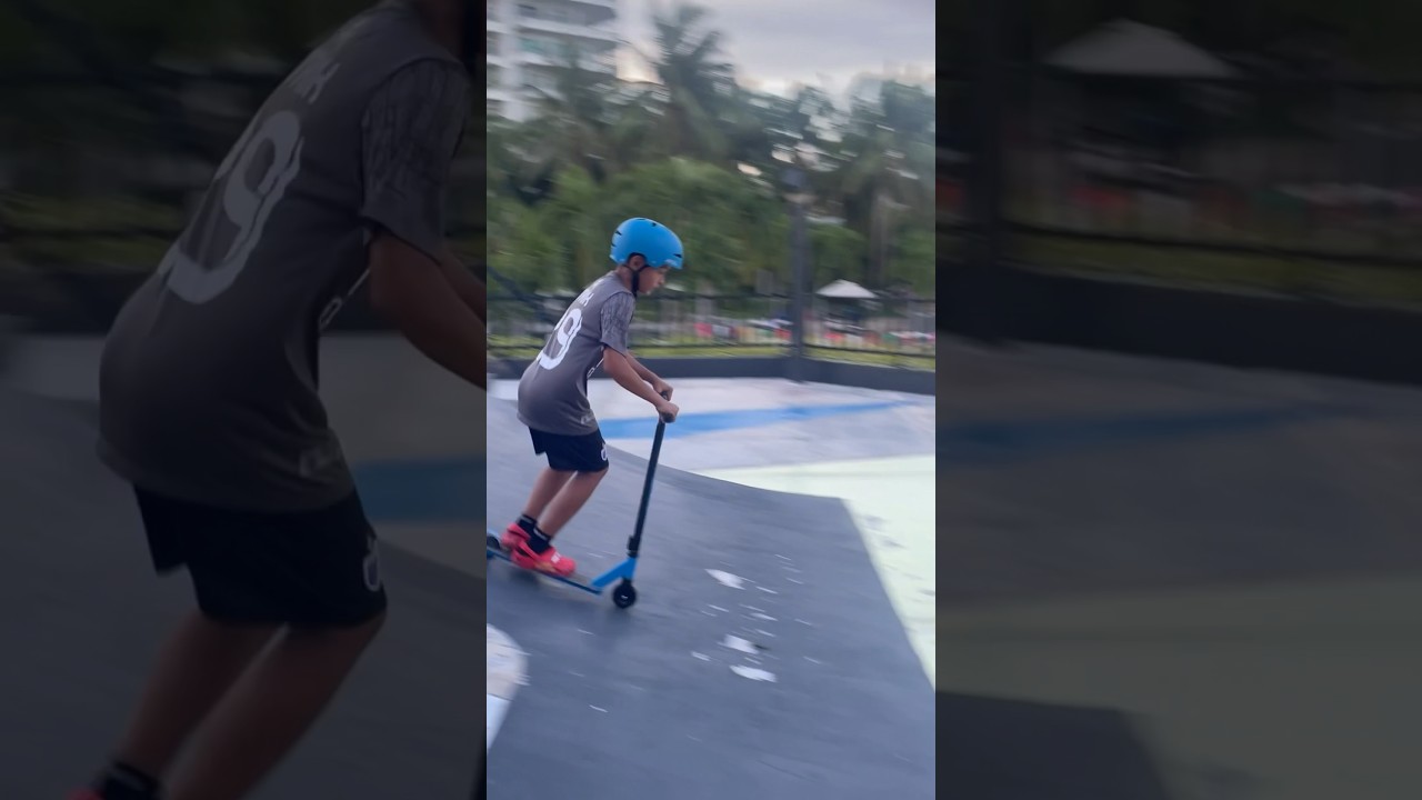 Stuntscooter - Tailwhip at the beach 