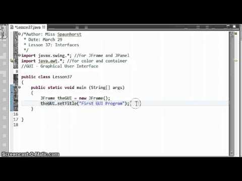 CS Spaunhorst 48 - Interfaces Part 1