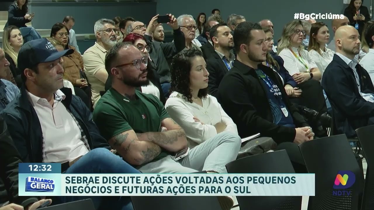 Sebrae discute apoio a pequenos negócios e prioridades em Criciúma