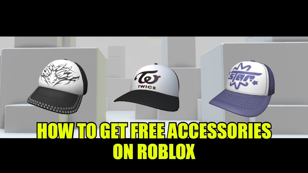 FAST HOW TO GET FREE HEAD ACCESSORIES ON ROBLOX YouTube 