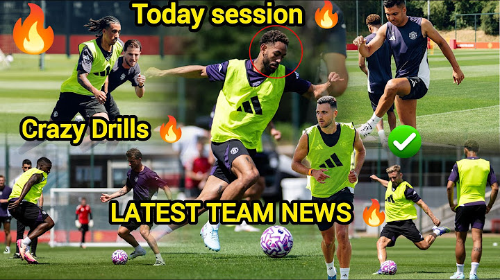 NoW⭕Cunha,Yoro, Amad..Crazy Drills In Today Session 🔥Man United Training UPDATES Ahead of Pre-season