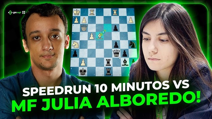 Curso de Xadrez - GM Luis Paulo Supi & MF Julia Alboredo - Treinamento  Alboredo Supi