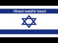 Hineni matzhir bazot