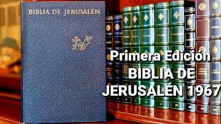 55. Biblia de Jerusalén 1967, Primera Edición en español