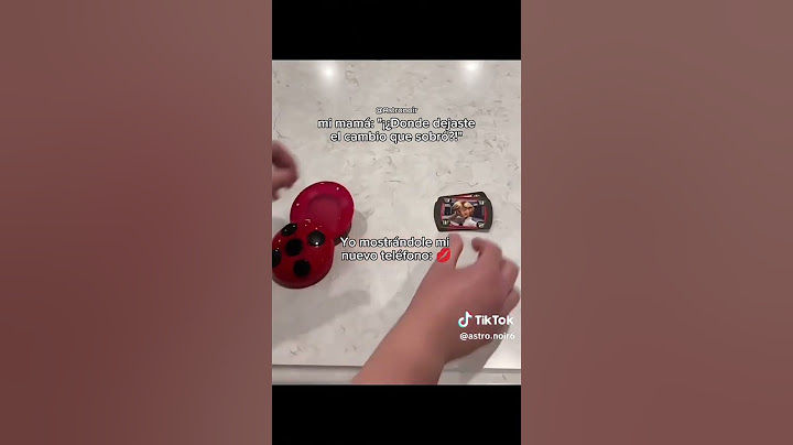 Les presento mi nuevo celular 😛😆 #miraculous #ladybug #celular #tiktok (el video no es mío)