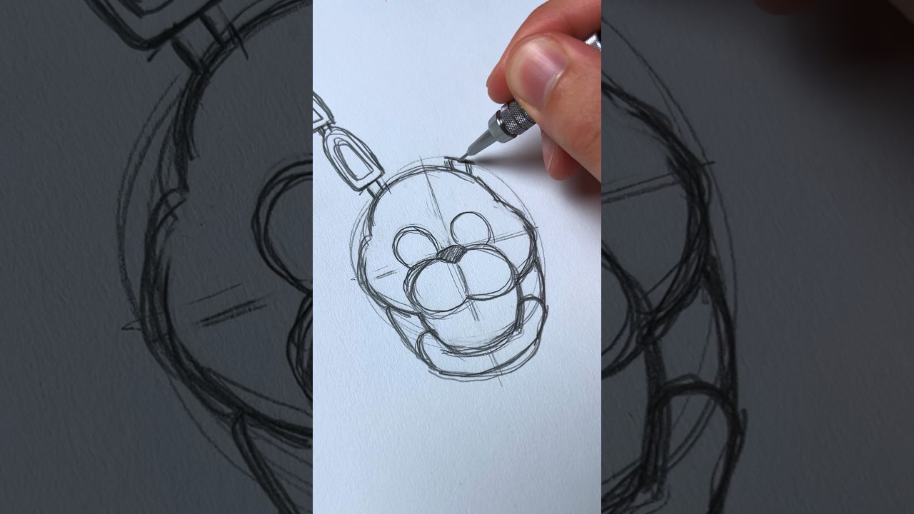 Drawing ASMR🎧 Bonnie! FNAF (#shorts)