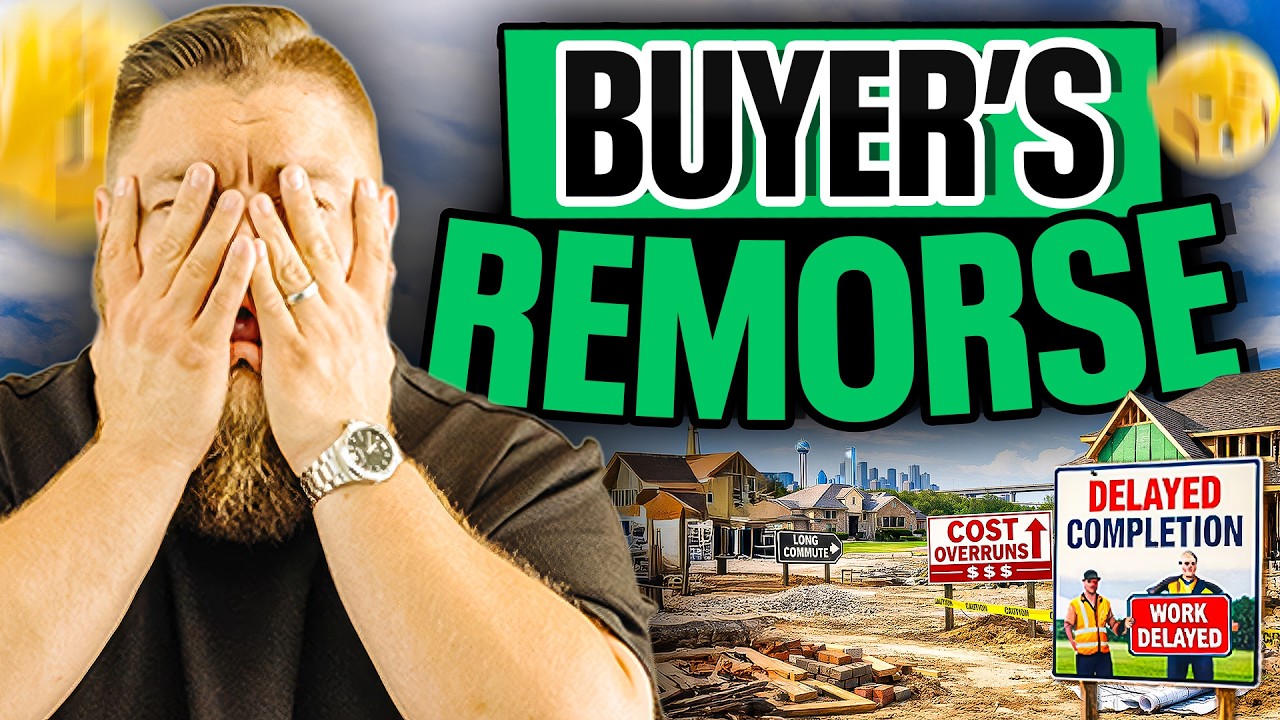 Why People Regret Their DFW New Construction Home (Even When It’s Perfect)