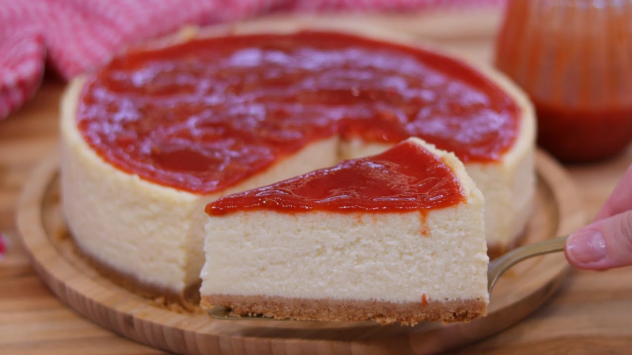 CHEESECAKE DE GOIABADA LEVE E CREMOSA | FÁCIL E SEM GELATINA