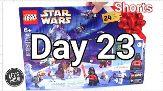 Day 23 LEGO Star Wars: Advent Calendar 2020