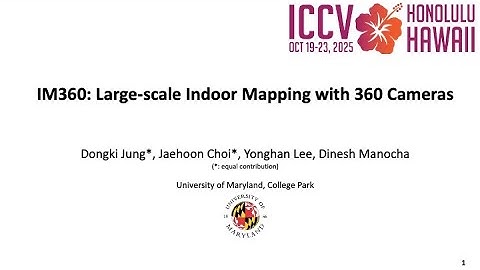 IM360: Large-scale Indoor Mapping with 360 Cameras [ICCV25]
