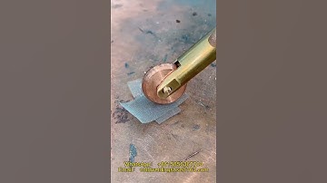 Additional functions of cold welding machine, roller welding gun