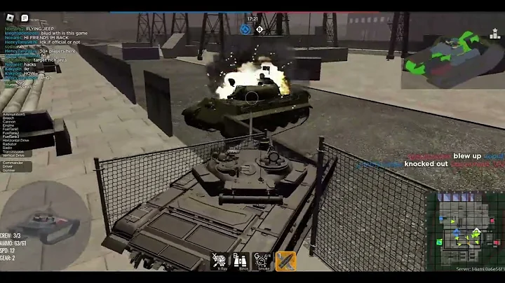 Cursed Tank Sim - 32 players in tier 7-8