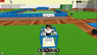 ROBLOX: Fly glitch on Welcome to Roblox Building!