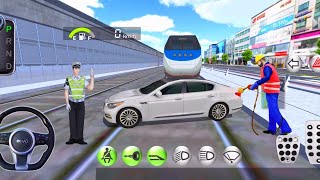 Bullet Train Car Drives Simulator - 3D Driving Class - Android Gameplay screenshot 4