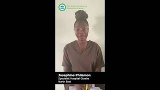 Testimonial Josephine Philemon - Specialist Hospital Gombe North East