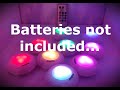 A Light Bulb Moment  - Making Push Lights Rechargeable
