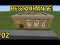 Cidade #2 - Como construir um restaurante fácil no Minecraft!!