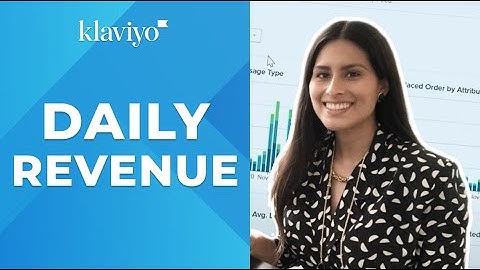 How to Access Daily Revenue Data From Your Email Marketing Campaigns in Klaviyo