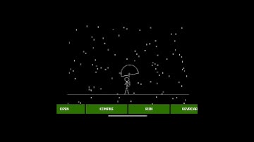 Stickman Story/Stickman Walking in the rain using Turbo Cdroid (Android MP) C++