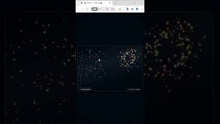 Particle confetti #algorithm #pattern #coding #programming #landing #html #javascript