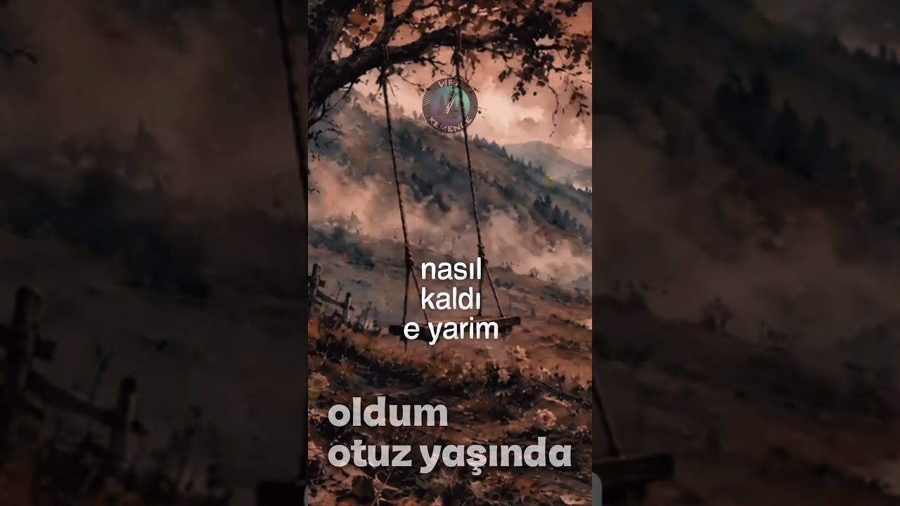 Dağları aşan sevda, bazen iki kalbin arasındaki sessizliği aşamıyor.  #müzik #virakemençe # #music