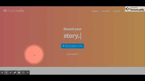 Free Screen Recording Software - Chrome Add-on Extension Screencastify