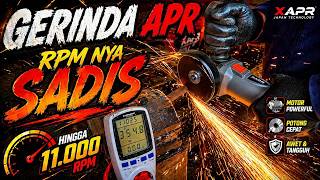 Ada Safety nya Spesifikasi BUKAN GIMMIK APR Gerinda Listrik AP132 PRO SERIES