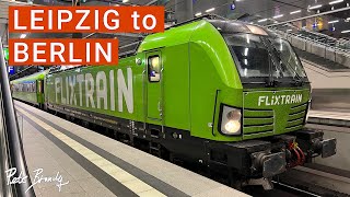 TRIP REPORT | FlixTrain | Leipzig to Berlin | German Low-Cost train