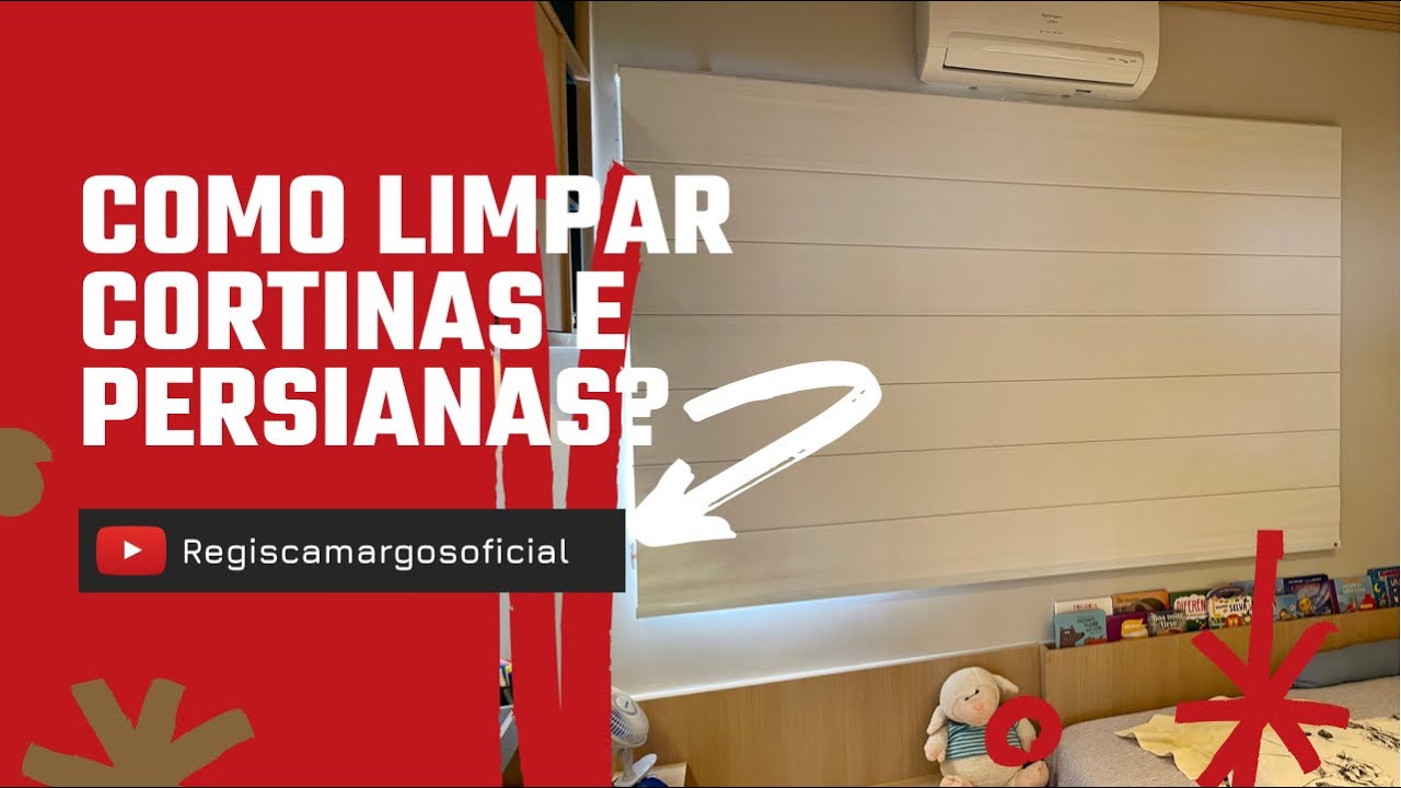 Como limpar cortinas e persianas? Rolo | Romana | Double vision - YouTube