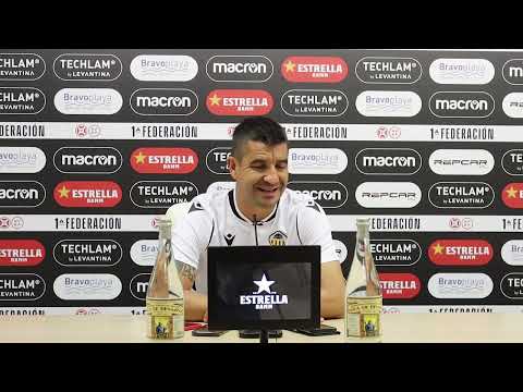 Rueda de prensa previa de Rubén Torrecilla al CD Eldense vs CD Castellón (28/10/2022)