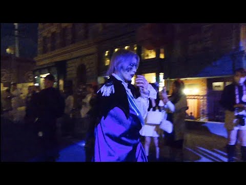 2023 10 7 USJ カード不具合で途中までゾンビ·デ·ダンス美女＆ヴァンパイア