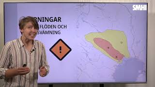 Väderprognos v.34 fre-sön