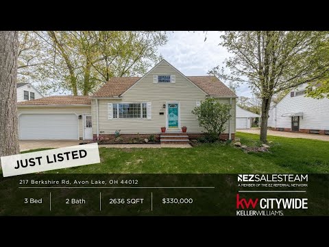217 Berkshire Rd, Avon Lake, OH home video tour
