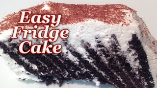 This cake is very easy and looks so pretty! it's also versatile.
ingredients: box of chocolate wafer cookies (you can use any cookie
for recipe) 1 ...