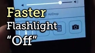 Turn Off Your Flashlight Faster in iOS 7—Without Using Control Center [How-To] screenshot 3
