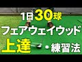 【ゴルフ練習法】1日30球でフェアウェイウッドが得意になる