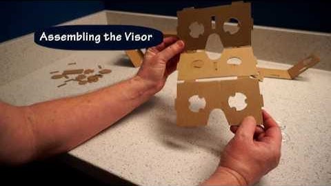 Unboxing and assembling the Google Cardboard VR