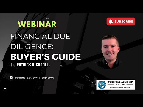 Financial Due Diligence Buyer’s Guide