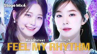 (4K) [STAGE MIX] Red Velvet 레드벨벳 X fromis_9 프로미스나인 - Feel My Rhythm | KBS WORLD TV