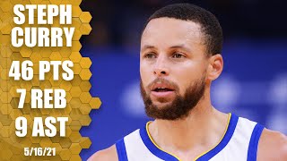 Steph Curry's HUGE game clinches scoring title and helps Warriors get No. 8 spot | NBA Highlights