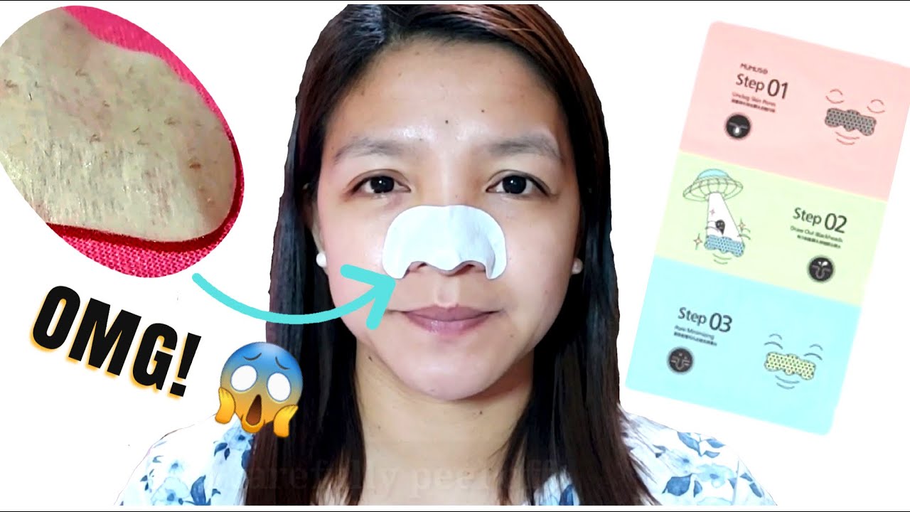 3 Step Blackhead Removal Strips From Mumuso Blackheads Removal