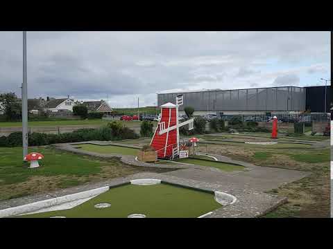 Arnold Palmer Putting Course in Prestatyn