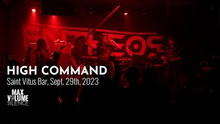 HIGH COMMAND live at Saint Vitus Bar, Sept. 29th, 2023 (FULL SET) Wealth