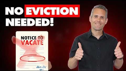 How to Legally Get Rid of a Bad Tenant (No Eviction Needed!)