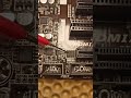 КЗ по -12В. Не ожидал | Ремонт материнской платы #motherboard