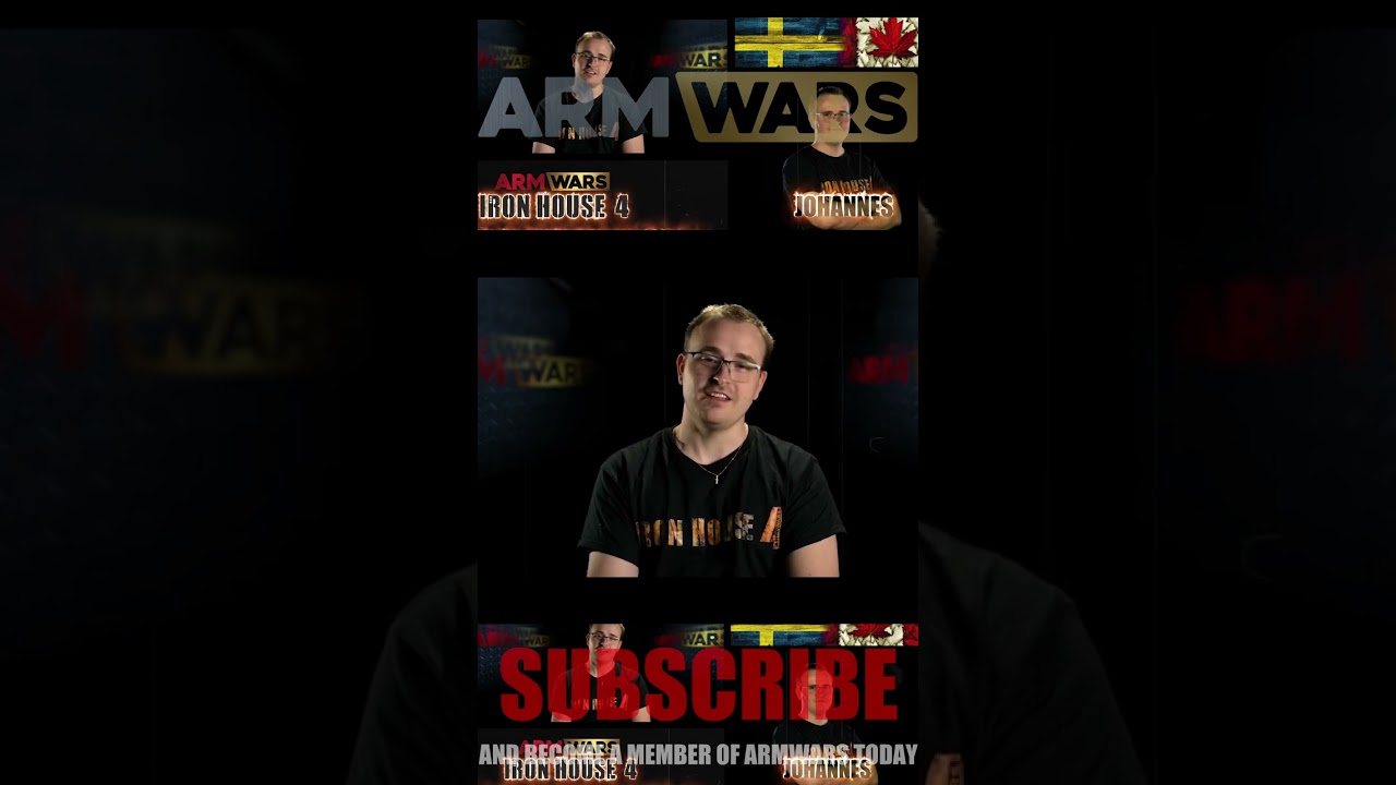 AN OLD SCHOOL SWEDISH ARMWRESTLING STAR HAS ENTERED THE FRAY 