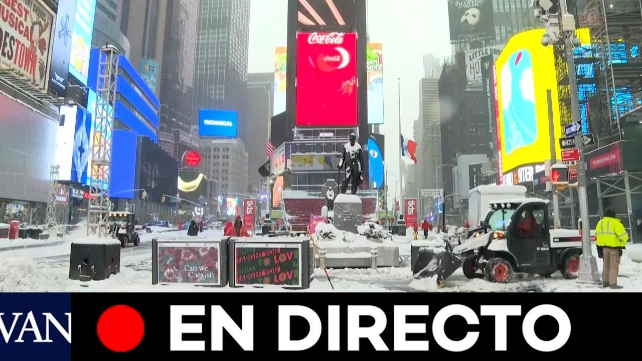nevando en new york hoy